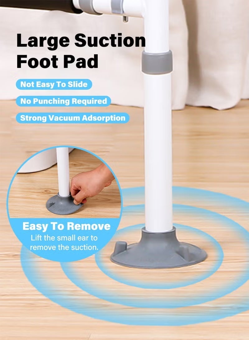 Arabest Toilet Safety Frame Enhanced Support for Elderly and Handicap Individuals Adjustable Width and Toilet Safety Handrail - Image 3